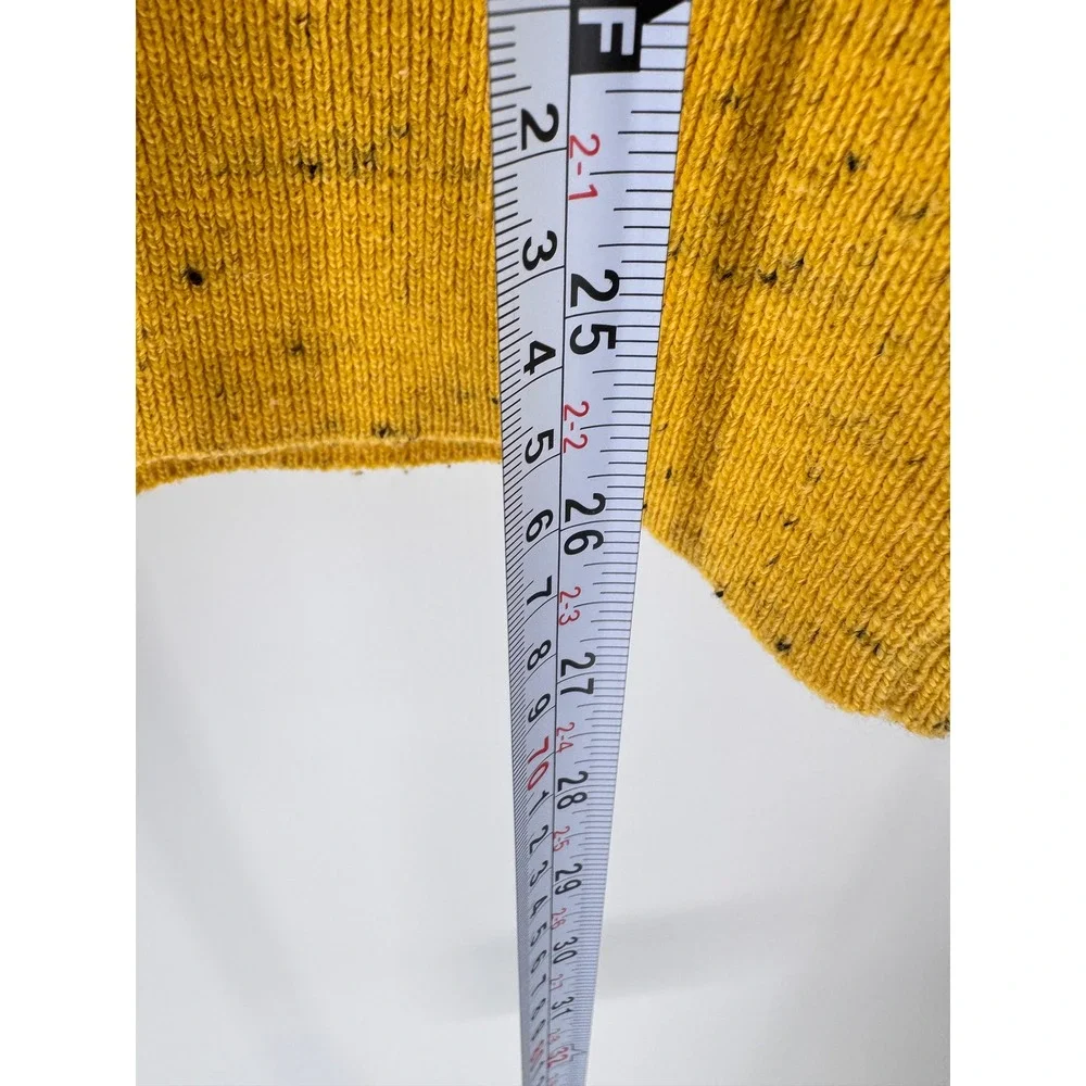 Disney Parks Mickey Mouse Pullover Knit Sweater Women's Small Yellow